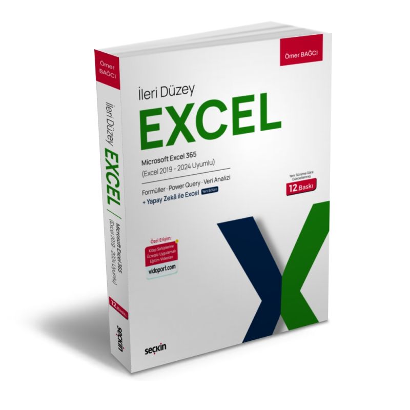 İleri Düzey Excel 365 kitabı, 12. baskı